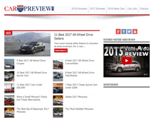 Tablet Screenshot of carpreview.com